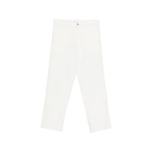 Samsoe Samsoe White Trousers - Regular & Straight-Leg Trousers Men